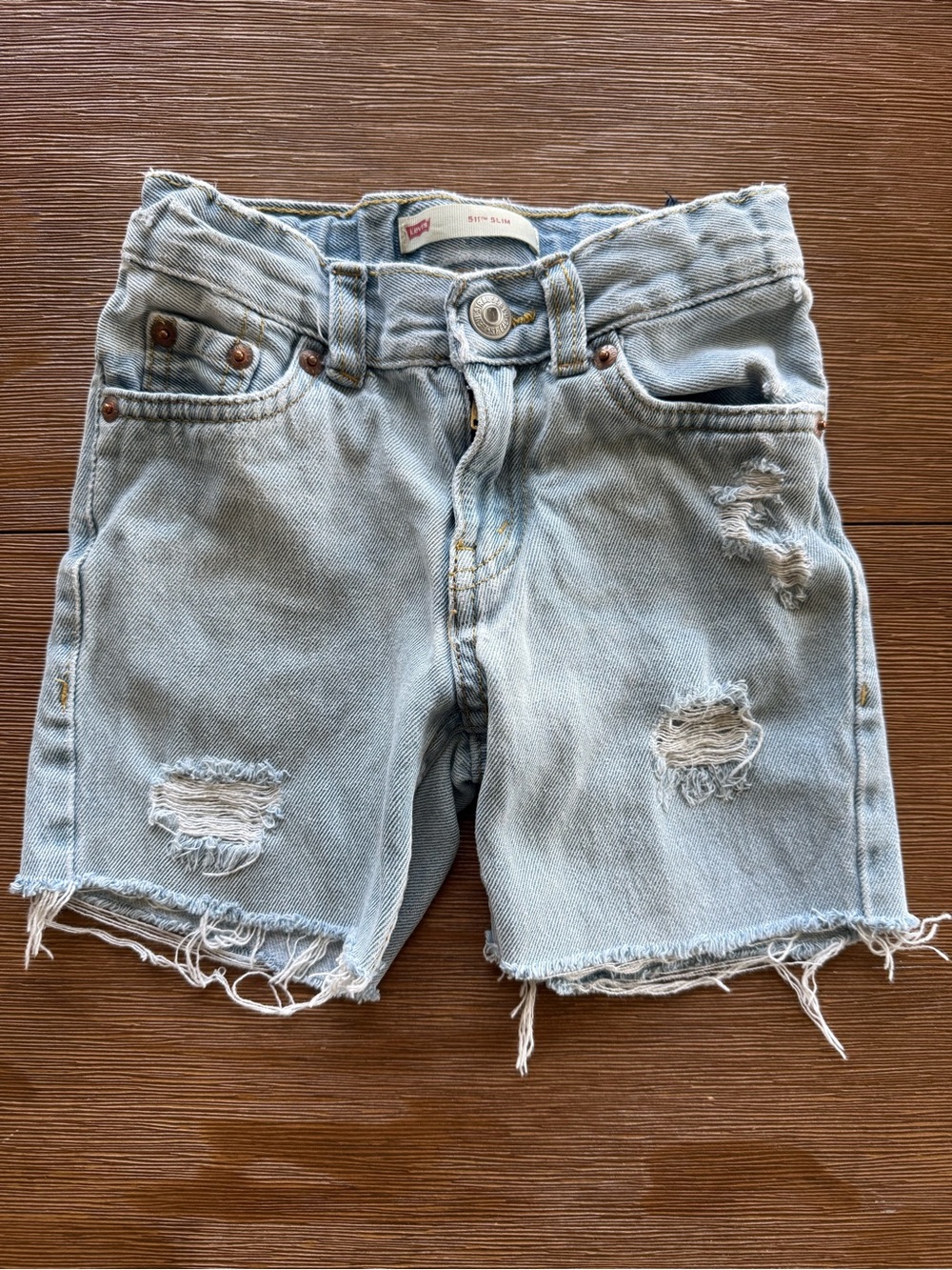Levi’s 511 Toddler Distressed Jean Shorts